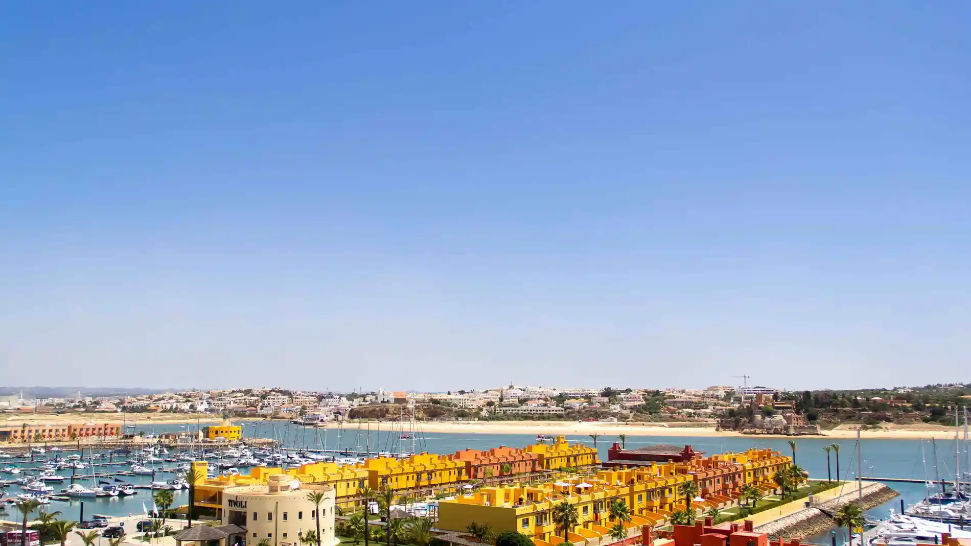 Zona portuaria de Portimao, en Portugal