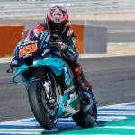 Fabio Quartararo, en Jerez