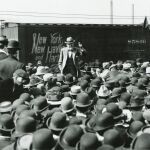 El candidato presidencial y líder dle Partido Socialista de EE UU Eugene V. Debs
