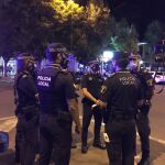Las Policías Locales han redoblado esfuerzos para exigir el uso de las mascarillas sobre todo en zonas de ocio