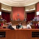 Juicio en el Tribunal Superior de Justicia de Catalunya (TSJC) a los exmiembros de la Mesa del Parlament Anna Simó (ERC), Ramona Barrufet, Lluís Corominas y Lluís Guinó (JxSí), y la exdiputada de la CUP Mireia Boya.POOL21/07/2020