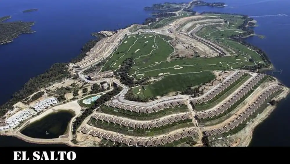 Vista aérea Resort Valdecañas