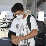 Márquez, a su llegada al circuito de Jerez este jueves