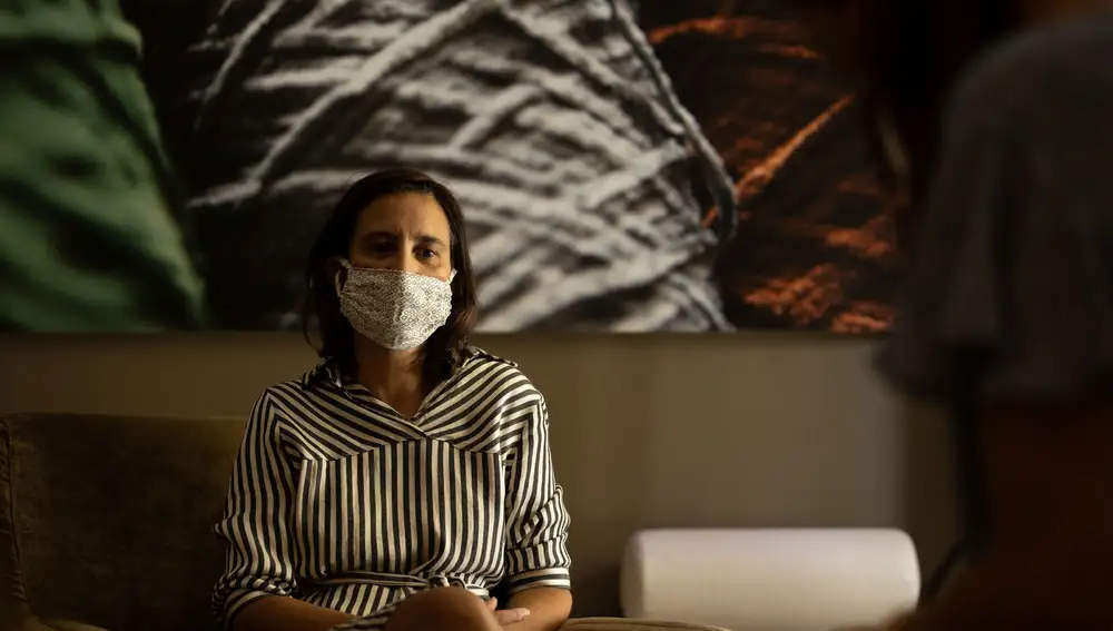 Ana Rodríguez, directora del hotel Constanza, uno de lo pocos hoteles que hay abiertos en la ciudad