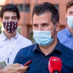 El secretario general del PSCyL, Luis Tudanca, clausura el Congreso Extraordinario de Juventudes Socialistas de Burgos