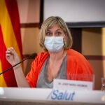 La consellera de Salud de la Generalitat, Alba Vergés