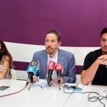 El secretario general de Podemos Castilla y León, Pablo Fernández, rechaza el ERE de Digitex