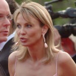La ex amiga de Don Juan Carlos Corinna Larsen, durante la entrega de los premios Laureus en mayo de 2016