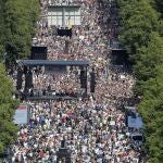Unas 17.000 personas se han congregado para pedir el fin de las restricciones por el coronavirus