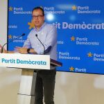 El portavoz del PDeCat, Marc Solsona