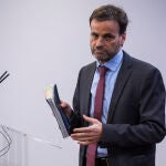 Rueda de prensa del diputado Jaume Asens Llodra, de En Comú Podem.