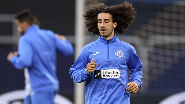 Marc Cucurella con el Getafe.