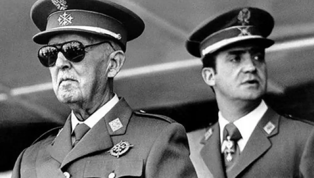 Franco y el Rey Don Juan Carlos