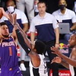 El jugador de la NBA Devin Booker