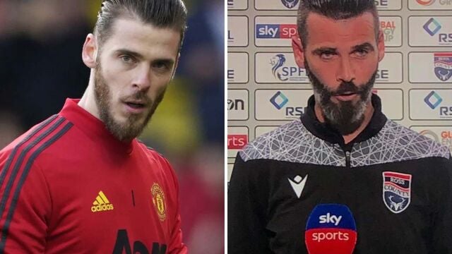 David de Gea y Stuart Kettlewell.