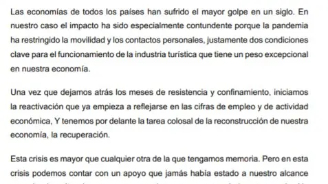 Carta de Sánchez. Página 2