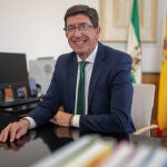 El vicepresidente de la Junta y consejero de Turismo, Regeneración, Justicia y Administración Local, Juan Marín