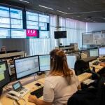 Sala regional del 112, donde se recibió la llamada sobre las 22.15 avisando del accidente mortal ocurrido en Granada