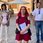 Perla Gómez Di Marco, Elena Collado y Francisco Artés Hernández, investigadores de la UPCT