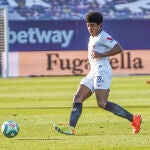 Jules Koundé, en un partido de esta temporada