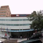 Fachada del Hospital Universitario de Móstoles
