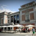 Zona de museos de madrid y ayuntamiento . Turismo . Museos . Thyssen , prado .