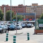Parking de coches de alquiler de la estación de Atocha￼