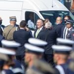 El secretario de Estado, Mike Pompeo, atiende a una ceremonia militar en Polonia