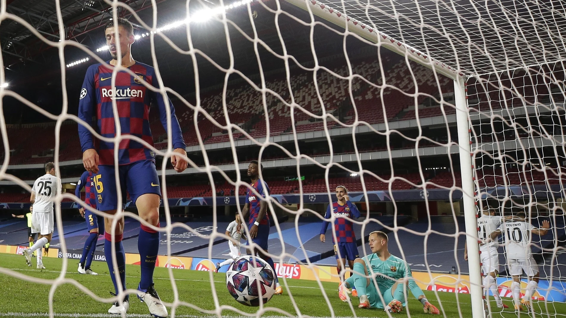 El 2-8 del FC Barcelona contra el Bayern en Lisboa