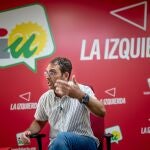 El coordinador andaluz de IU, Toni Valero, en una entrevista concedida a Europa Press