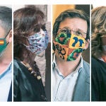 Politicos mascarilla