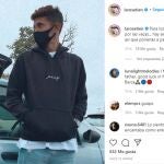 Laro Setién, hijo de Quique Setién, responde a los que se burlan de él en redes sociales.