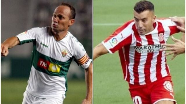 Elche y Girona luchan por subir a Primera.