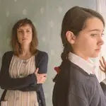 Natalia de Molina (izda.) y Andrea Fandos, madre e hija en «Las niñas»