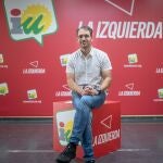 El coordinador general de IU Andalucía, Toni Valero, en una entrevista concedida a Europa Press