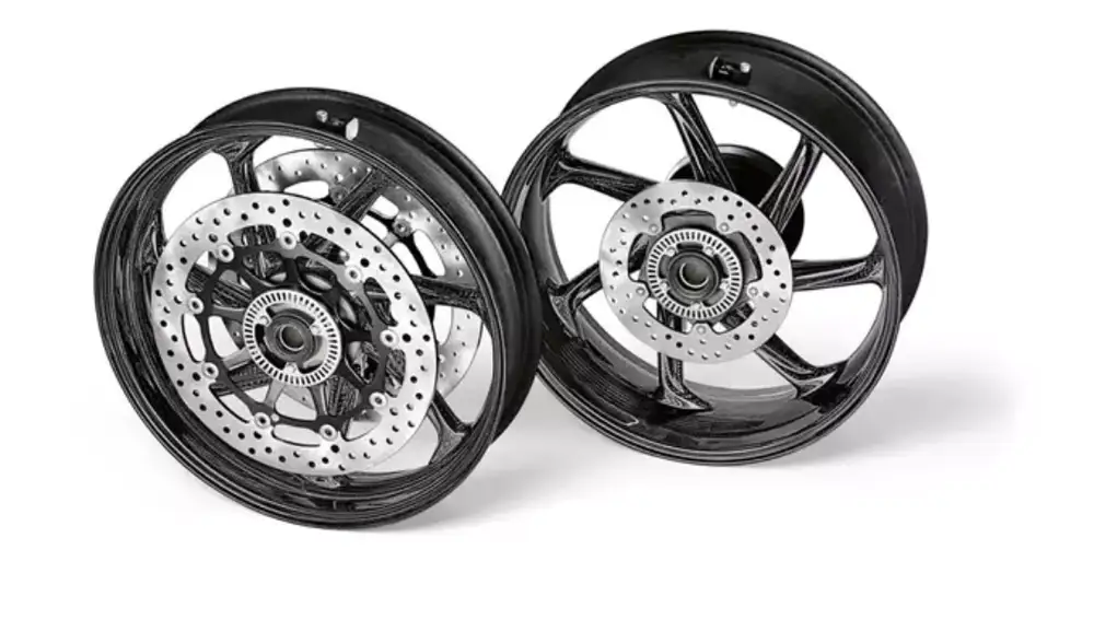 Llantas de fibra de carbono en la BMW S 1000 RR