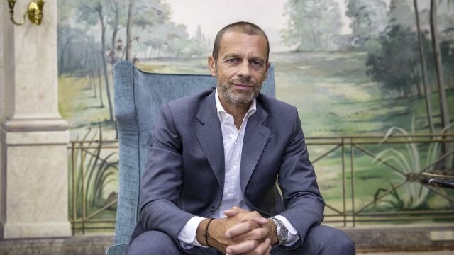 Aleksander Ceferin, presidente de la UEFA