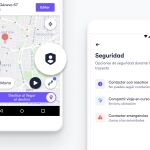 Así es el botón de pánico de Cabify