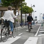 Carril bici en Valencia