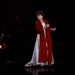María Callas, representada en un holograma en un espectáculo
