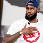 LeBron James está disputando los playoff de la NBA con los Lakers, que son uno de los equipos favoritos