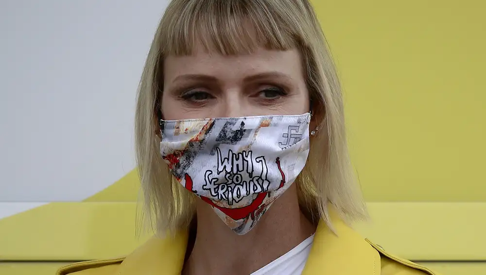 Charlène de Mónaco en una de sus últimas apariciones públicas