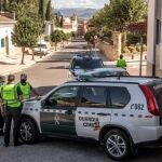 Una patrulla de la Guardia Civil