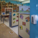 imagen de archivo de un colegio de Sevilla adaptado con las medidas de prevención del coronavirus