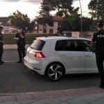 Agentes de policía local de San Martín de la Vega en un controlAYUNTAMIENTO DE SAN MARTÍN DE LA31/08/2020