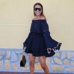 Paula Echevarría y el vestido de la marca favorita de Cristina Pedroche.
