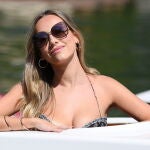 Ester Expósito a su llegada al Festival de Venecia.