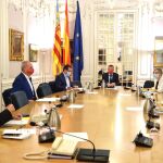 Reunión de la Mesa de Les Corts Valencianes