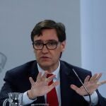 El ministro de Sanidad, Salvador Illa