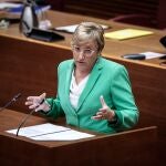 La consellera de Sanidad, Ana Barceló, comparece a petición propia ante la diputación permanente de Les Corts Valencianes para informar de la evolución del coronavirus en la Comunitat